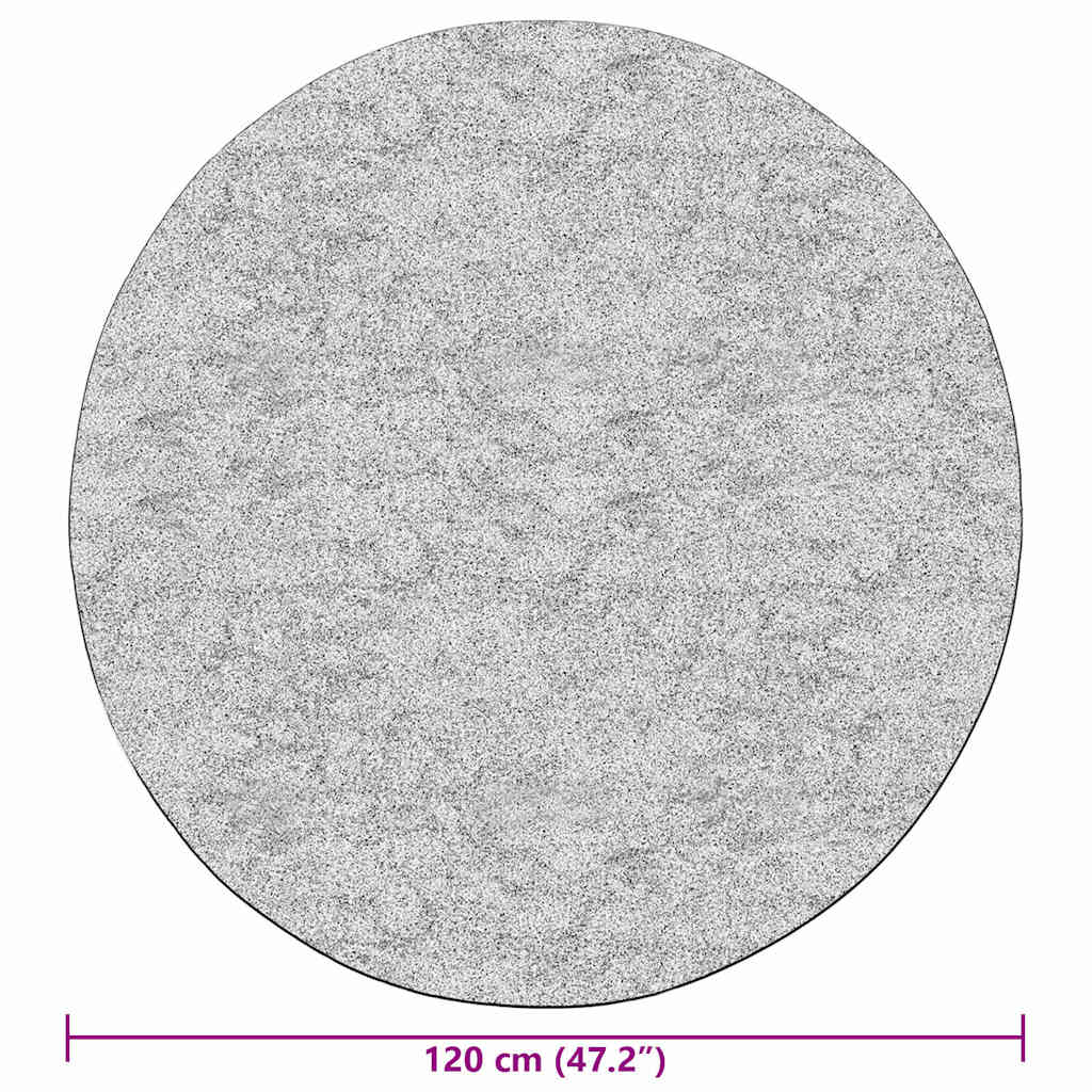 Tappeto Lavabile φ120 cm Multicolore Antiscivolo - homemem39