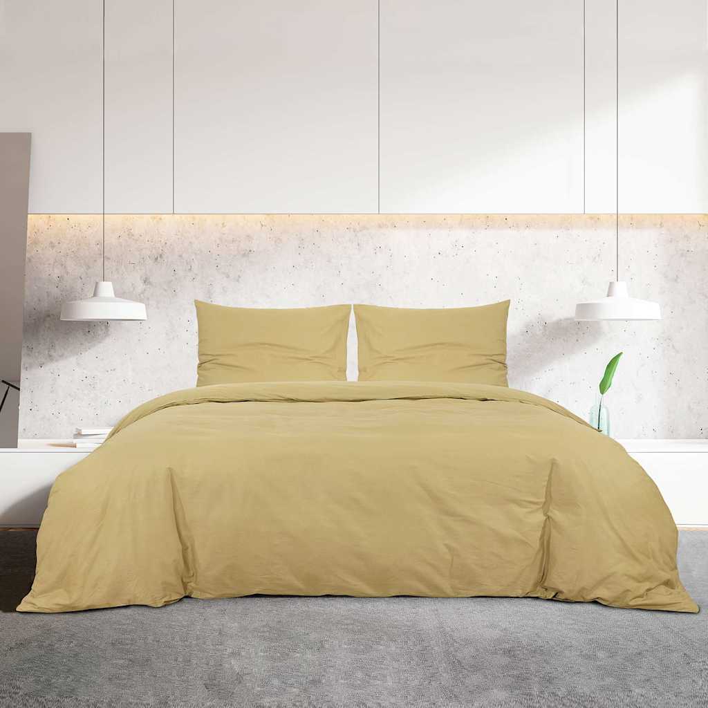 Set Copripiumino Tortora 140x200 cm in Microfibra Leggera | homemem39
