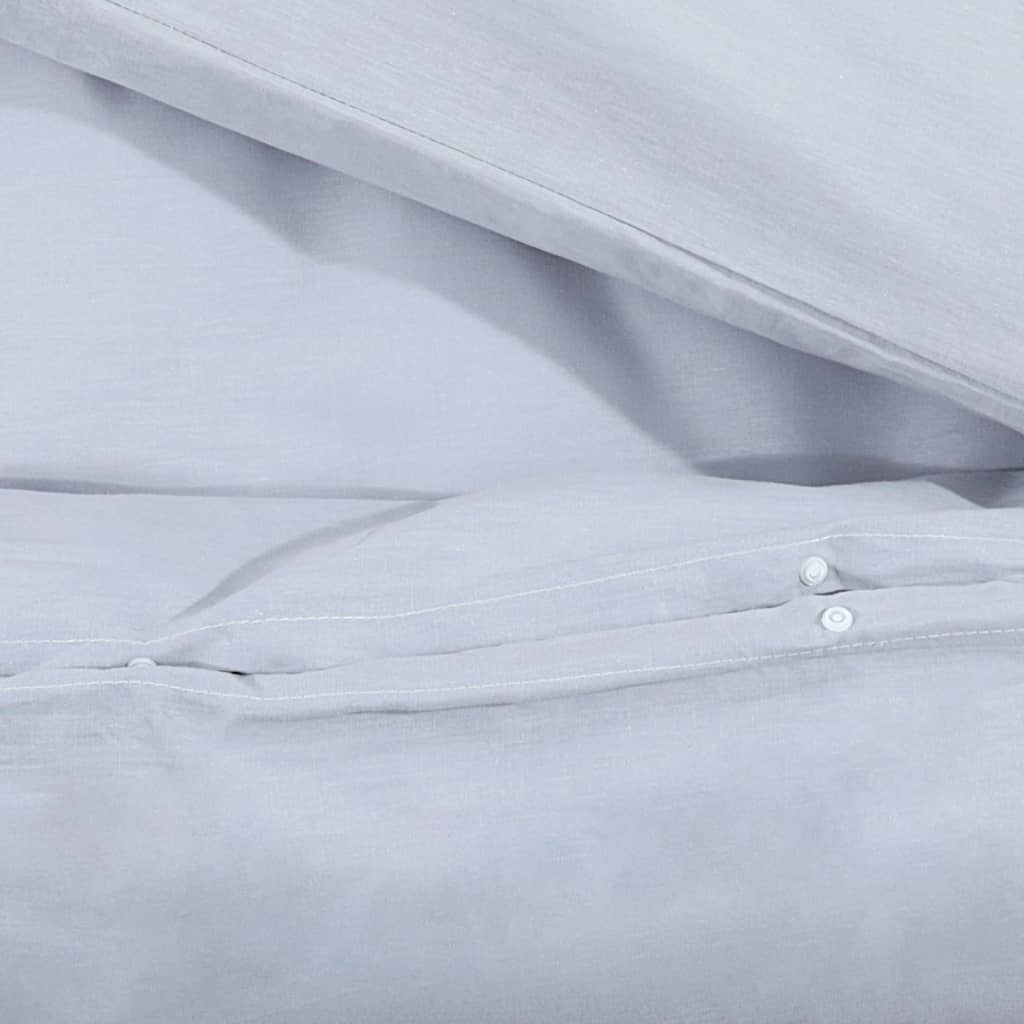 Set Copripiumino Grigio 135x200 cm in Cotone | homemem39
