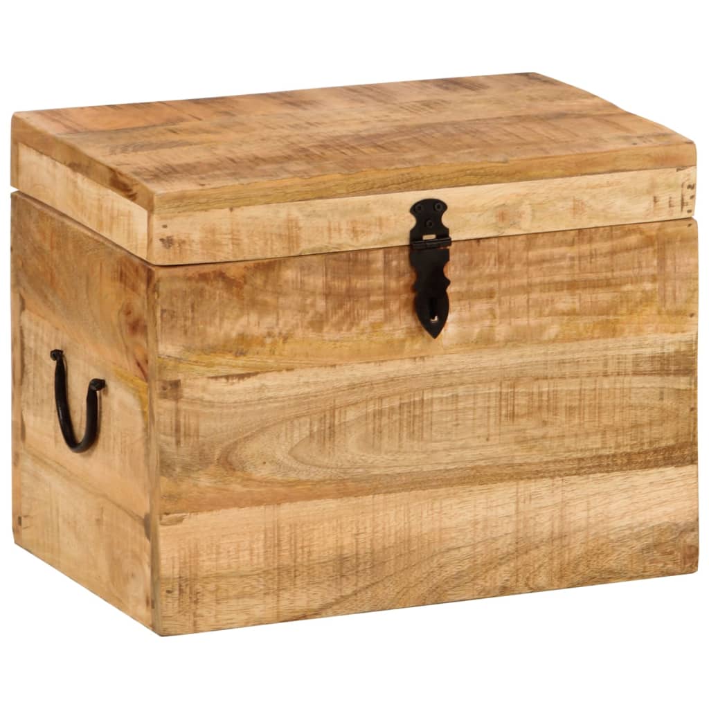 Contenitore Portaoggetti 39x28x31cm in Legno Massello di Mango | homemem39