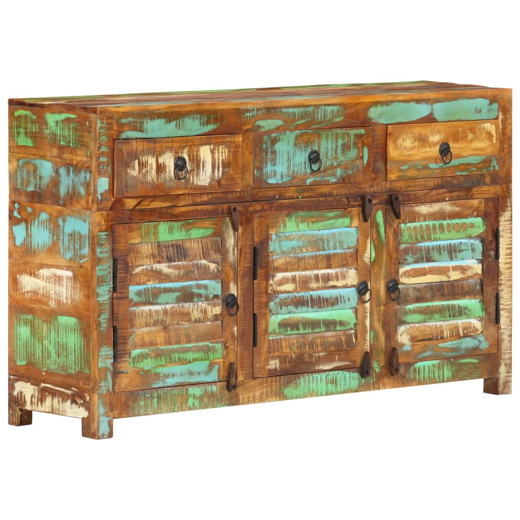 Credenza 110x30x65 in Legno Massello di Recupero | homemem39