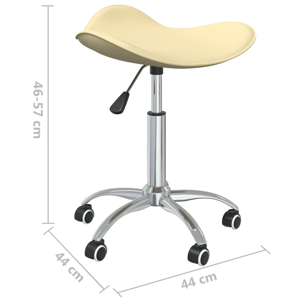 Sedia da Ufficio Crema in Similpelle | homemem39