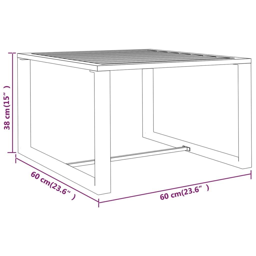 Set Divani da Giardino 3 pz con Cuscini in Alluminio Antracite | homemem39