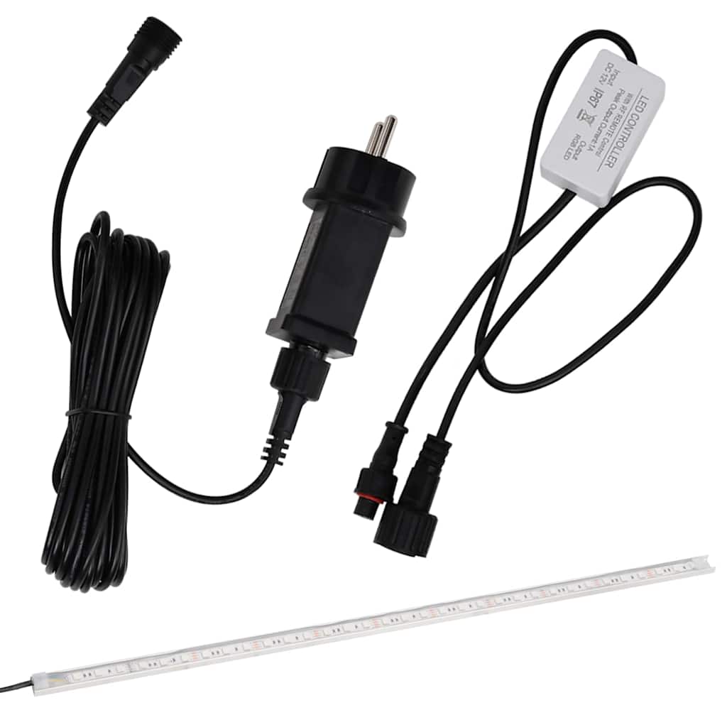 Sfioratore a Cascata con LED RGB Acrilico 108 cm | homemem39