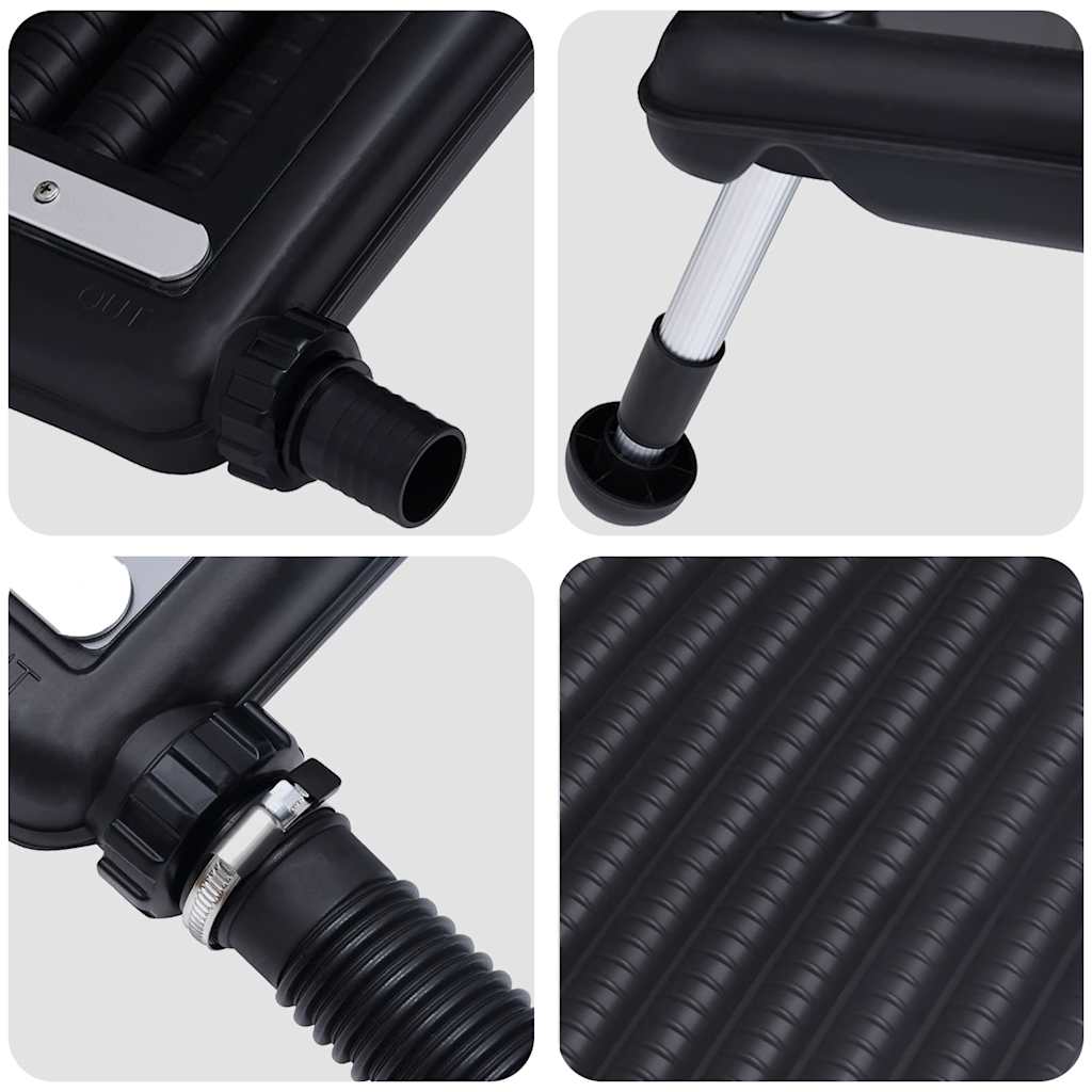 Pannelli Solari Termici Curvi per Piscina 3 pz 110x65 cm | homemem39