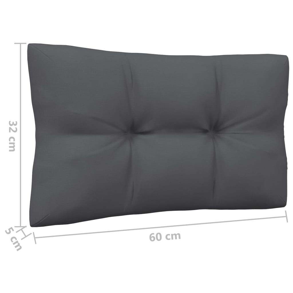 Set Salotto da Giardino con Cuscini 8 pz Legno Massello di Pino | homemem39
