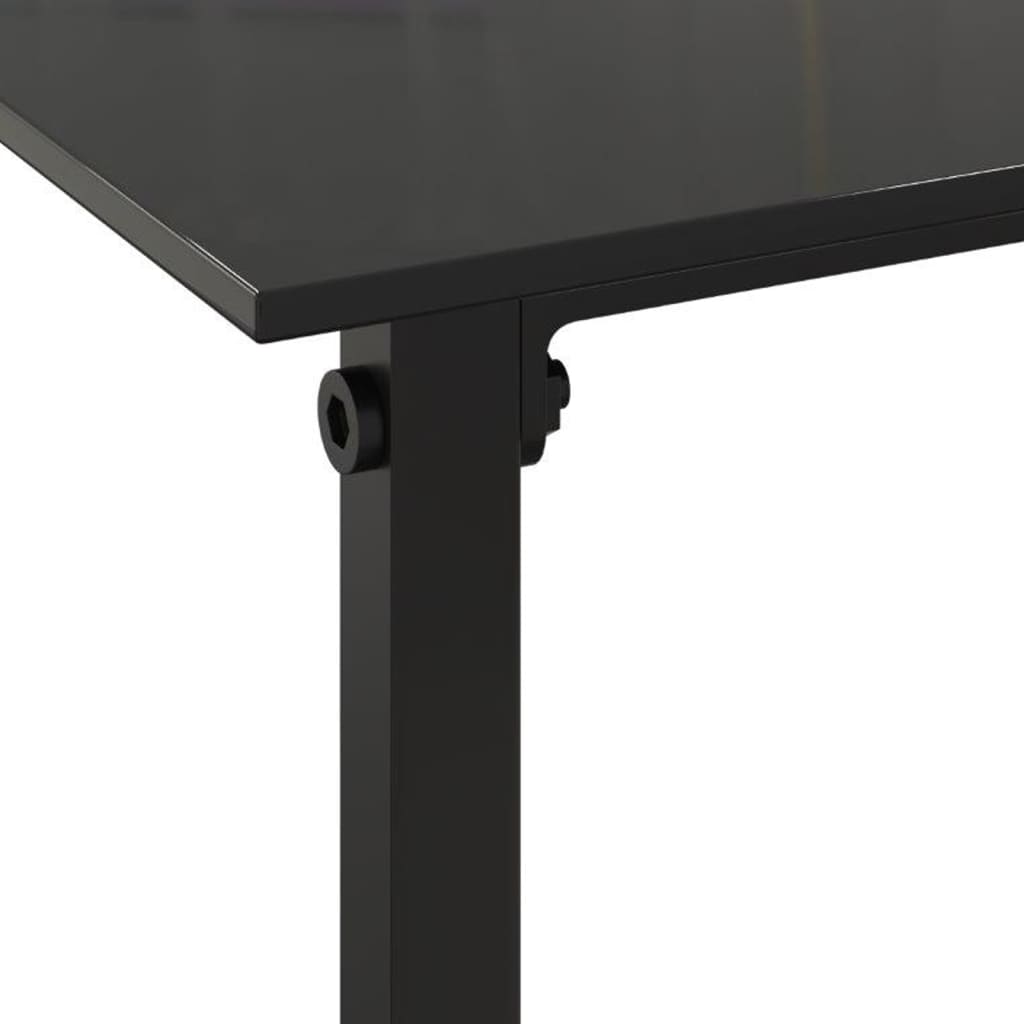 Set Divani da Esterno 3 pz con Cuscini in Polyrattan Nero | homemem39