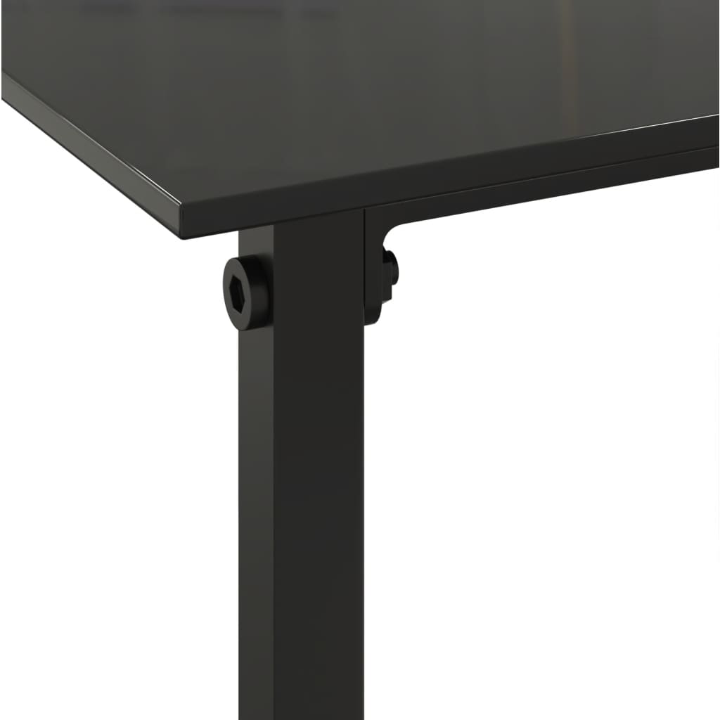 Set Divani da Giardino 3 pz con Cuscini Nero in Polyrattan - homemem39