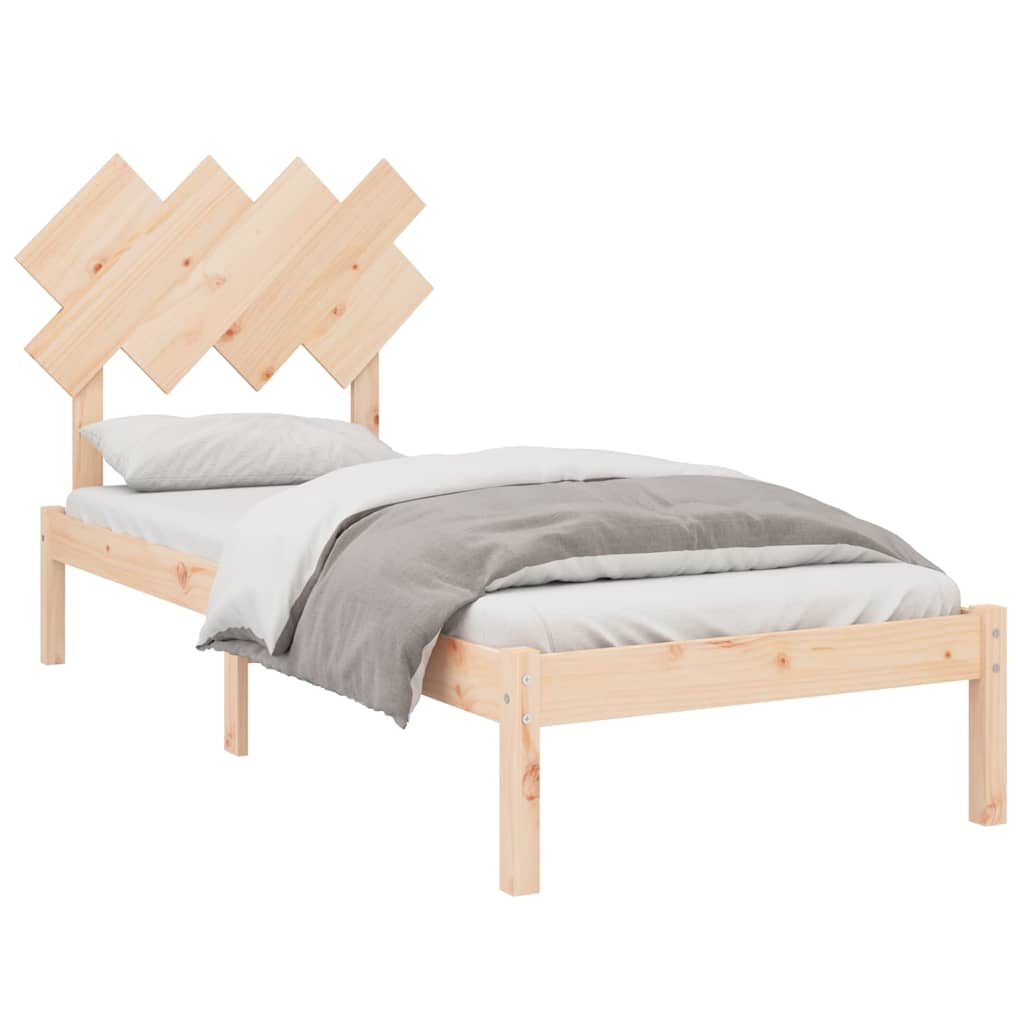 Giroletto 90x190 cm Single in Legno Massello | homemem39