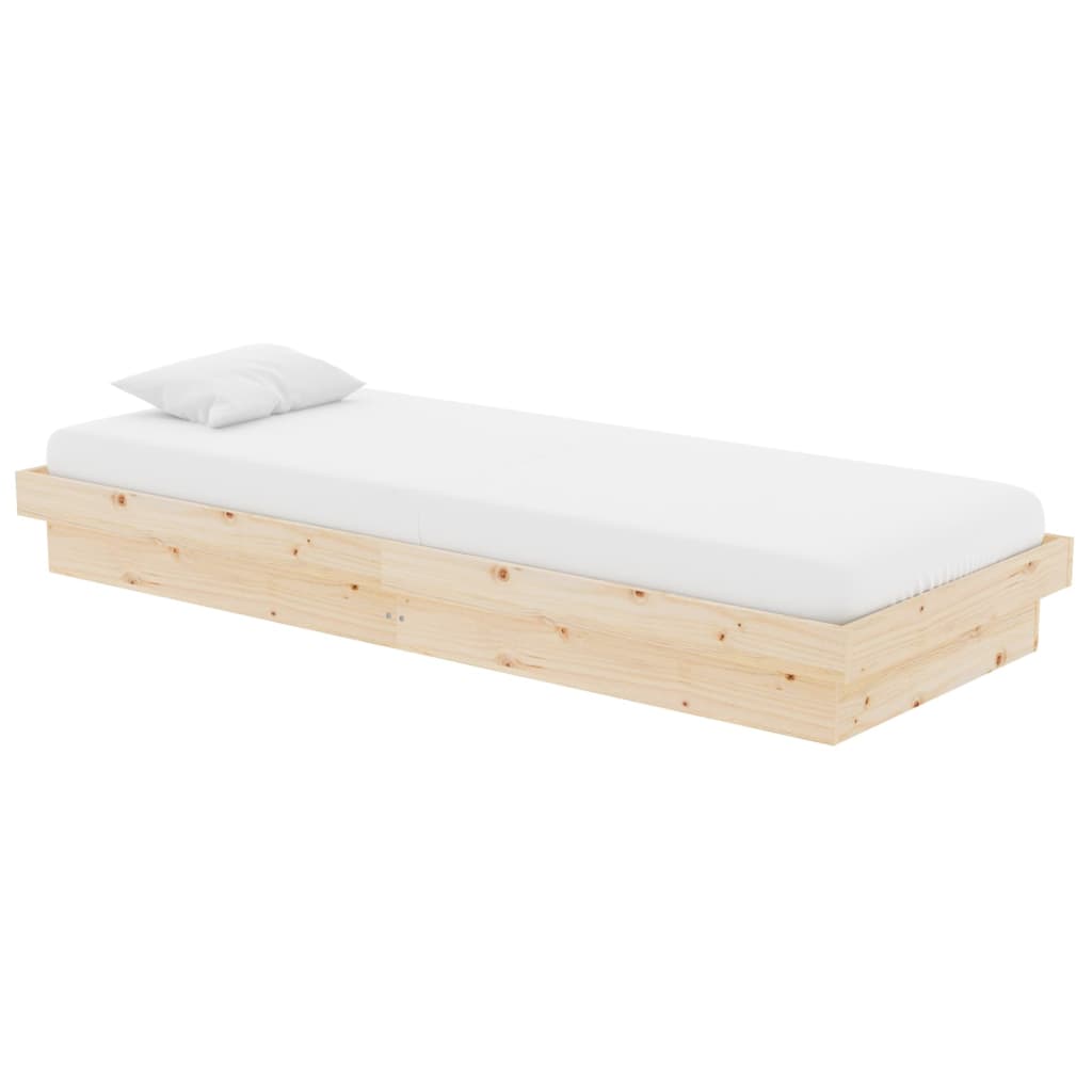 Giroletto in Legno Massello 75x190 cm Small Single | homemem39