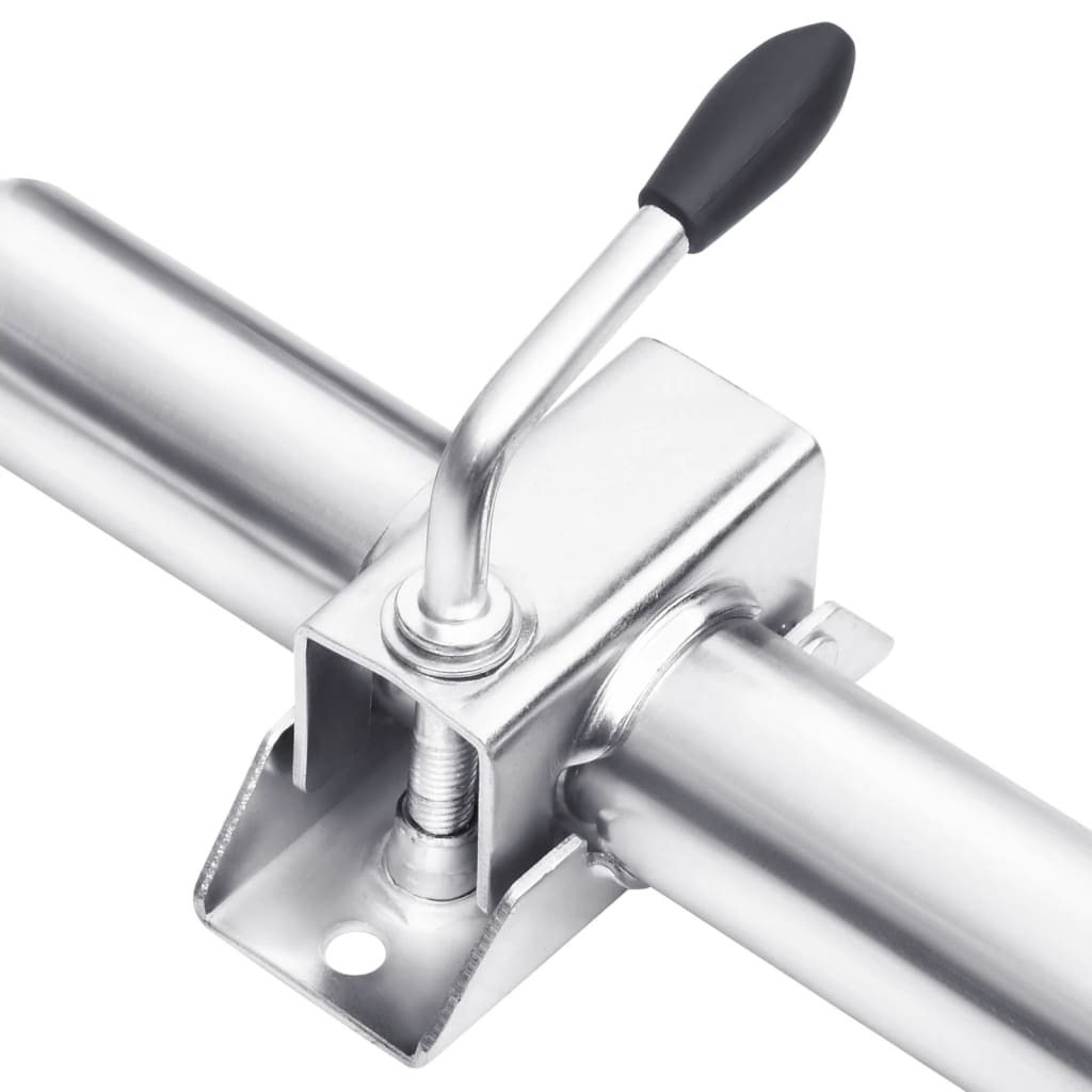 Ruotino per Rimorchio con Morsetto Diviso 48 mm Acciaio Zincato | homemem39