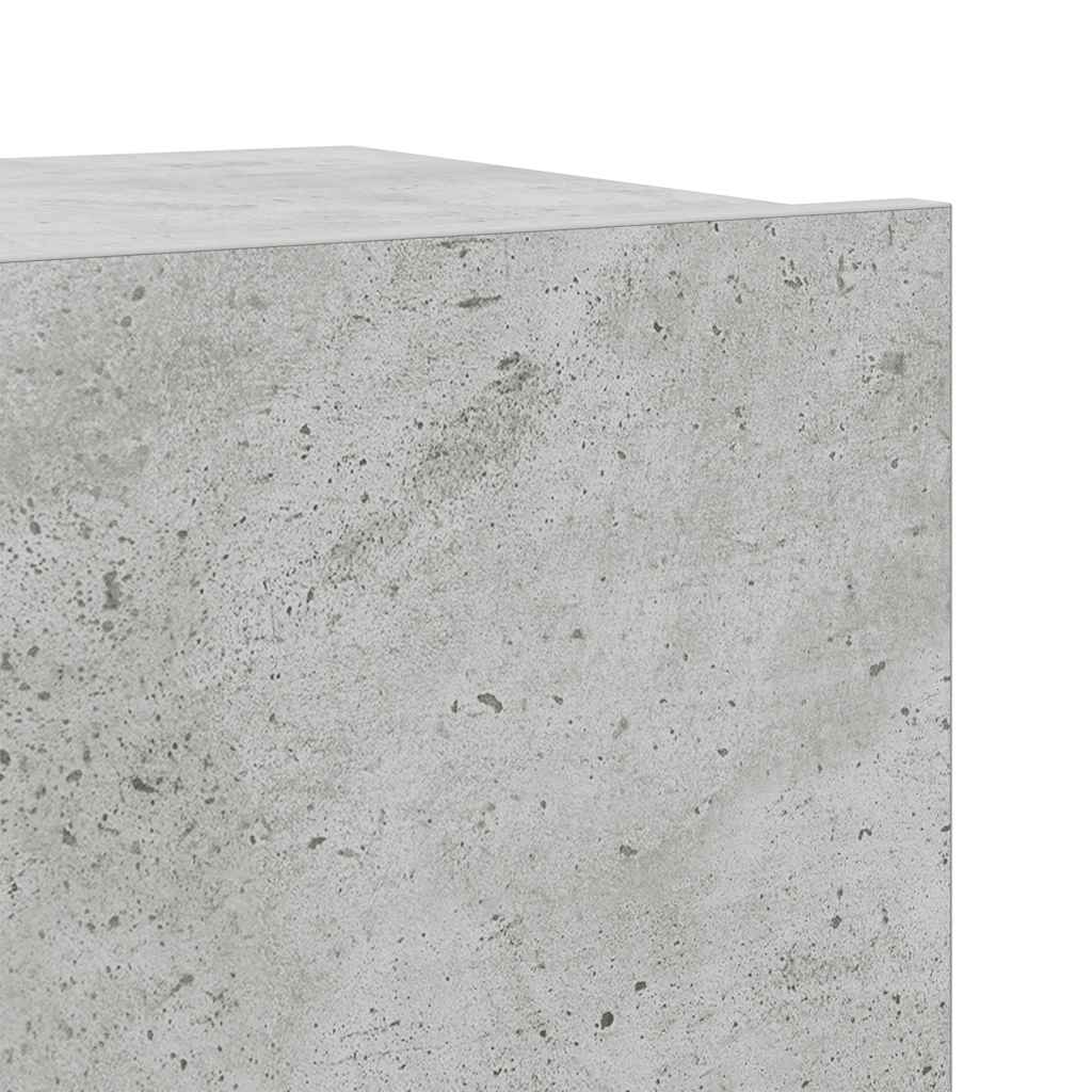 Set di Mobili Porta TV 7 pz Grigio Cemento in Legno Multistrato