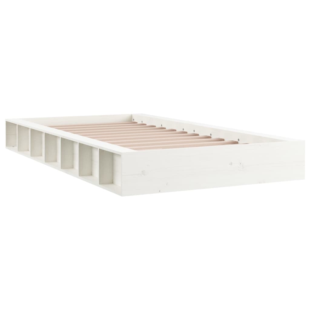 Giroletto Bianco 140x190 cm in Legno Massello | homemem39