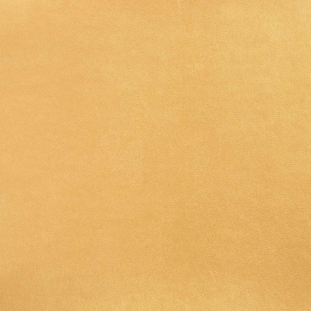 Sedia da Gaming Massaggiante Nero e Oro in Similpelle