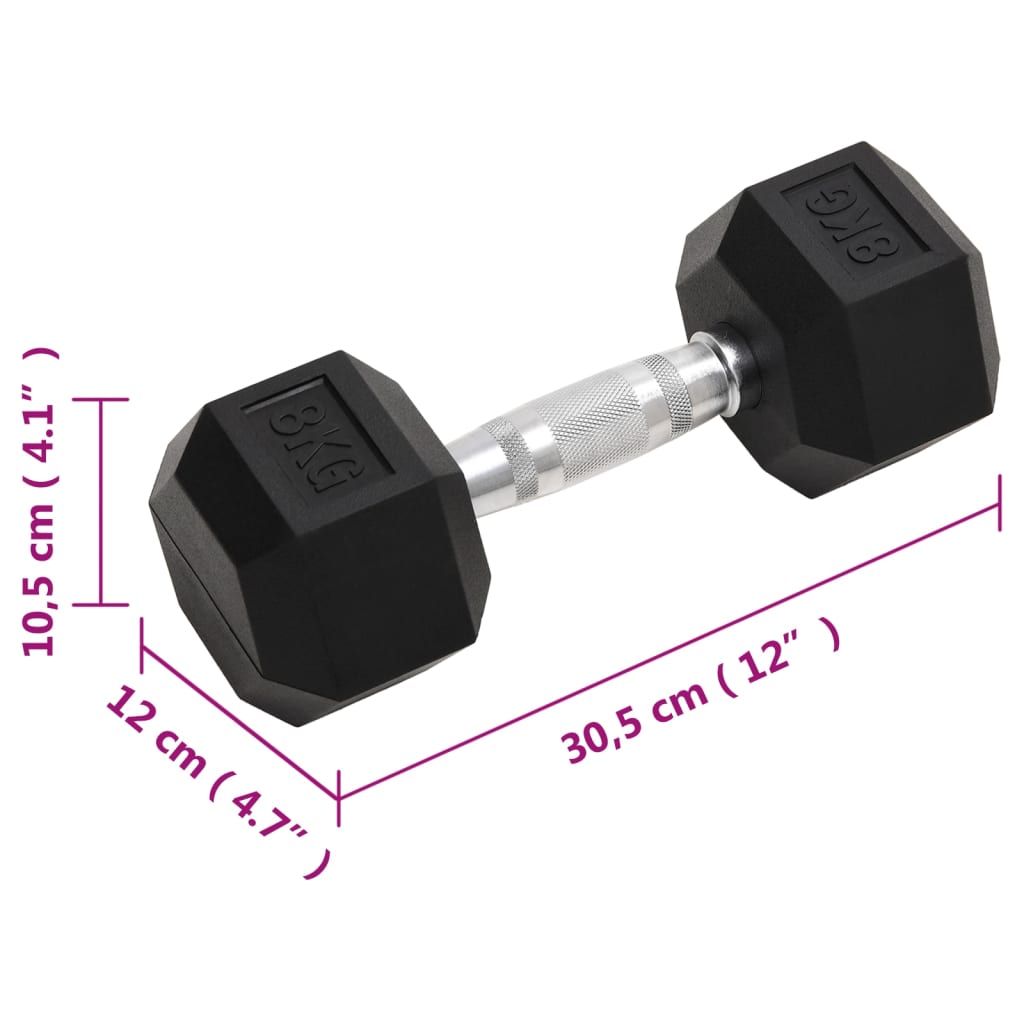 Manubri 2 pz 16 kg Totale in Ghisa | homemem39
