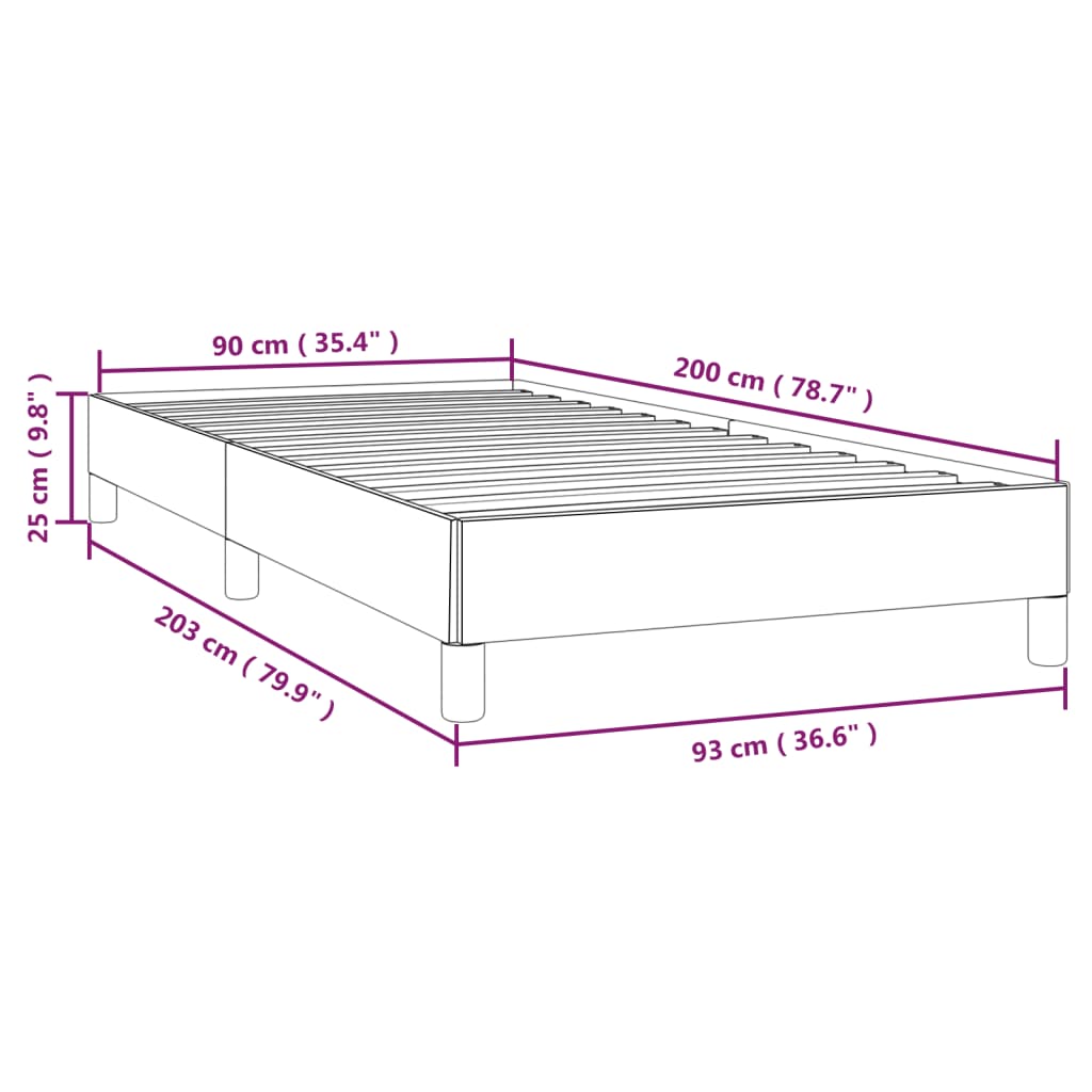 Giroletto Bianco 90x200 cm in Similpelle | homemem39