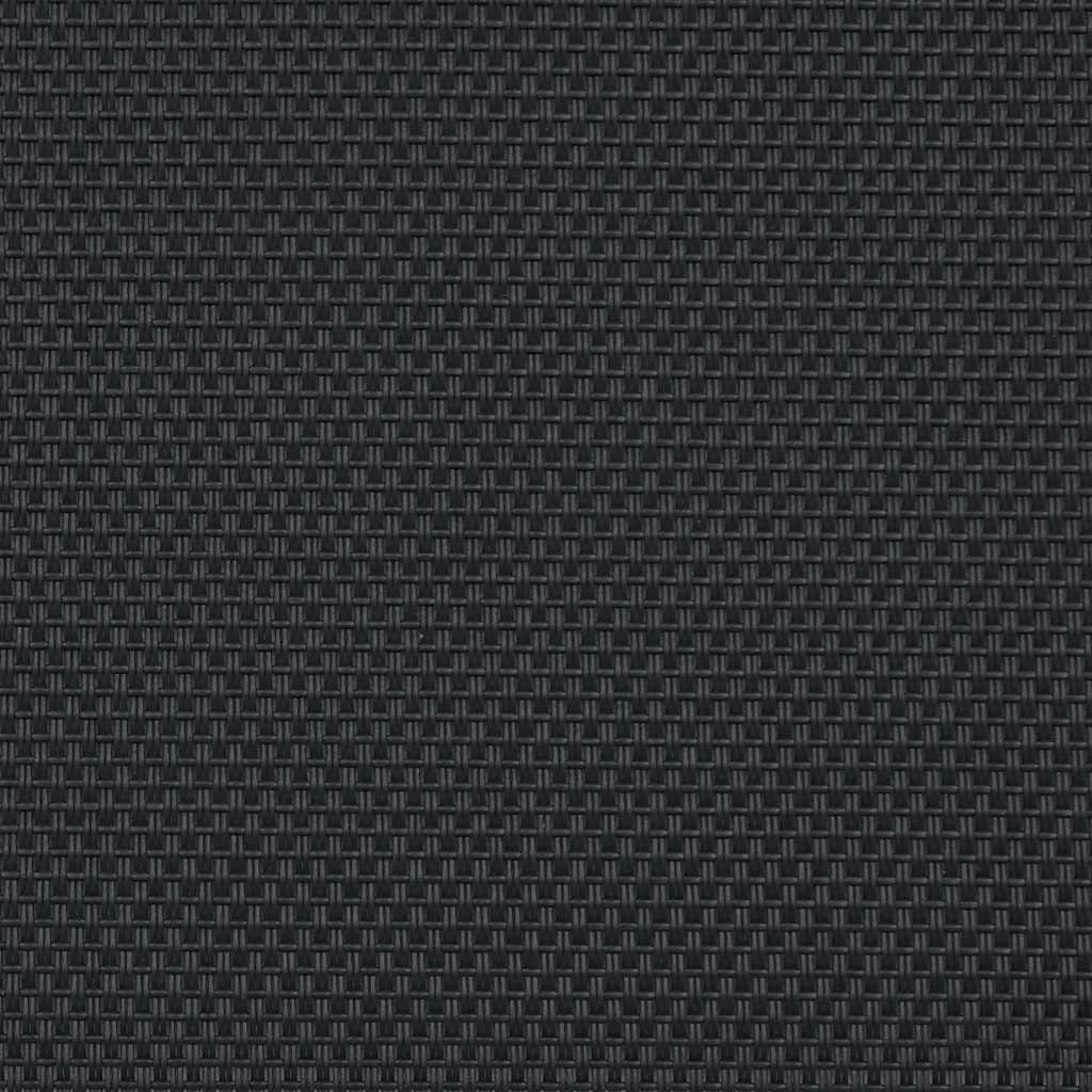 Sedie da Giardino Pieghevoli 8 pz Massello d'Acacia e Textilene