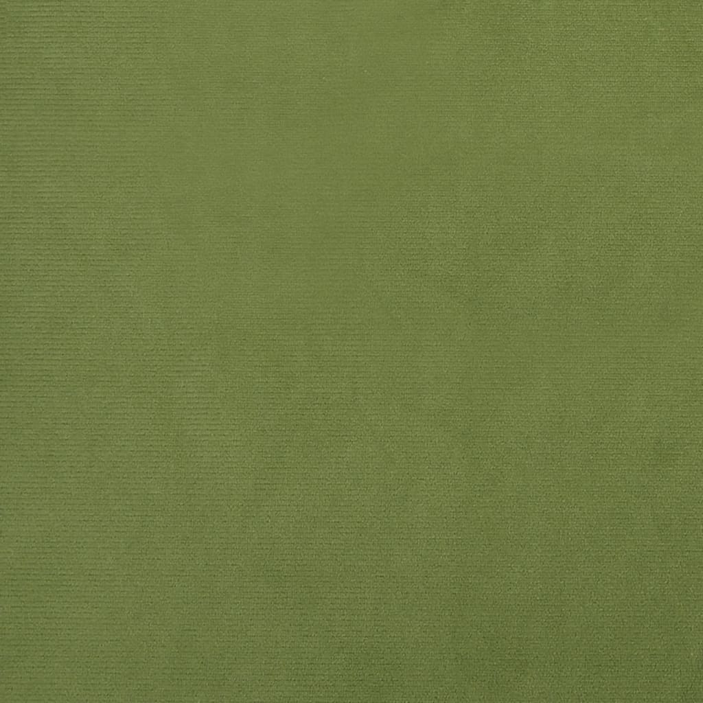 Sedia a dondolo con schienale alto in velluto verde chiaro | homemem39