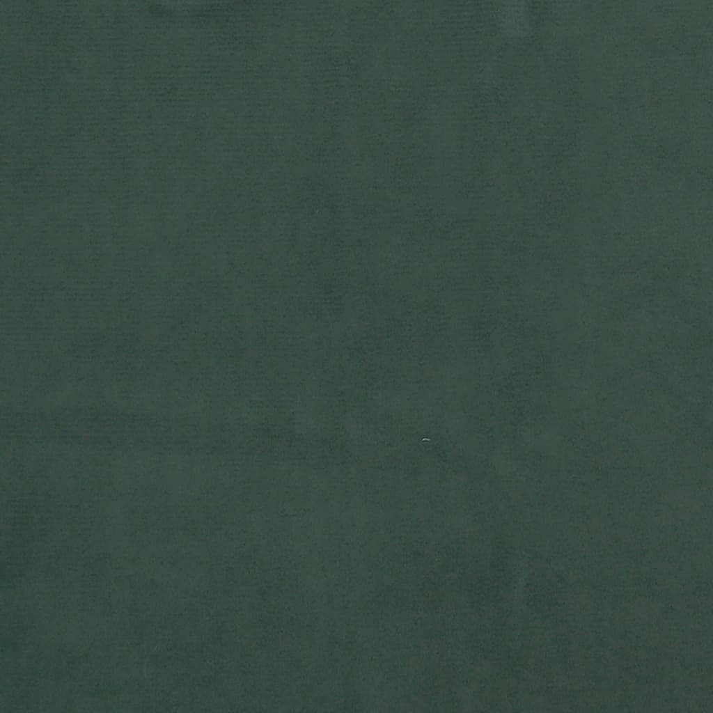 Giroletto senza Materasso Verde Scuro 100x200 cm in Velluto | homemem39