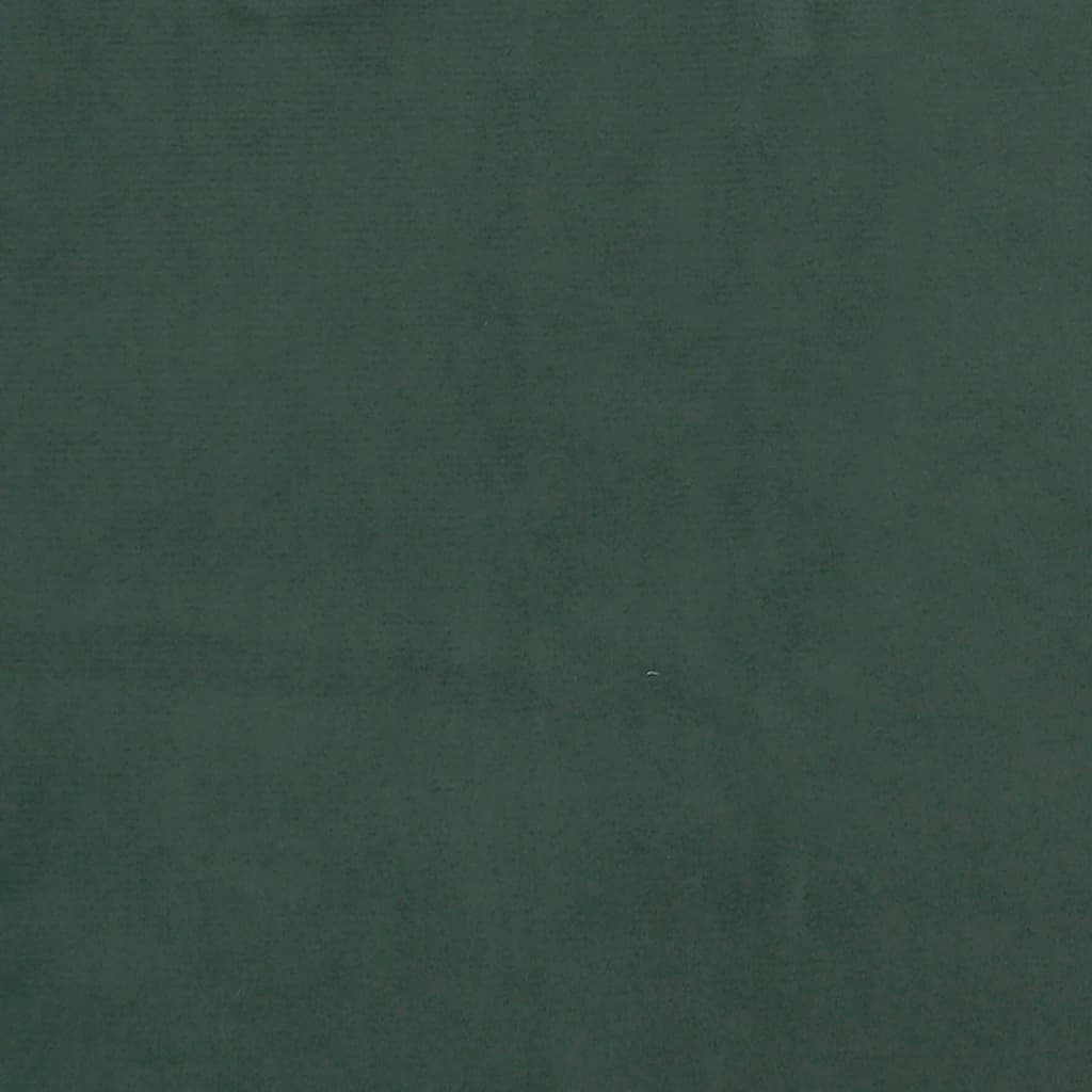 Giroletto con Testiera Verde Scuro 180x200 cm in Velluto | homemem39