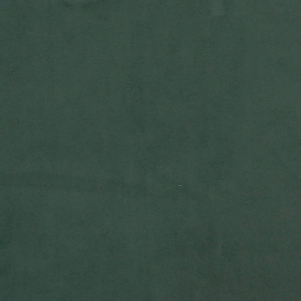 Giroletto senza Materasso Verde Scuro 80x200 cm in Velluto | homemem39