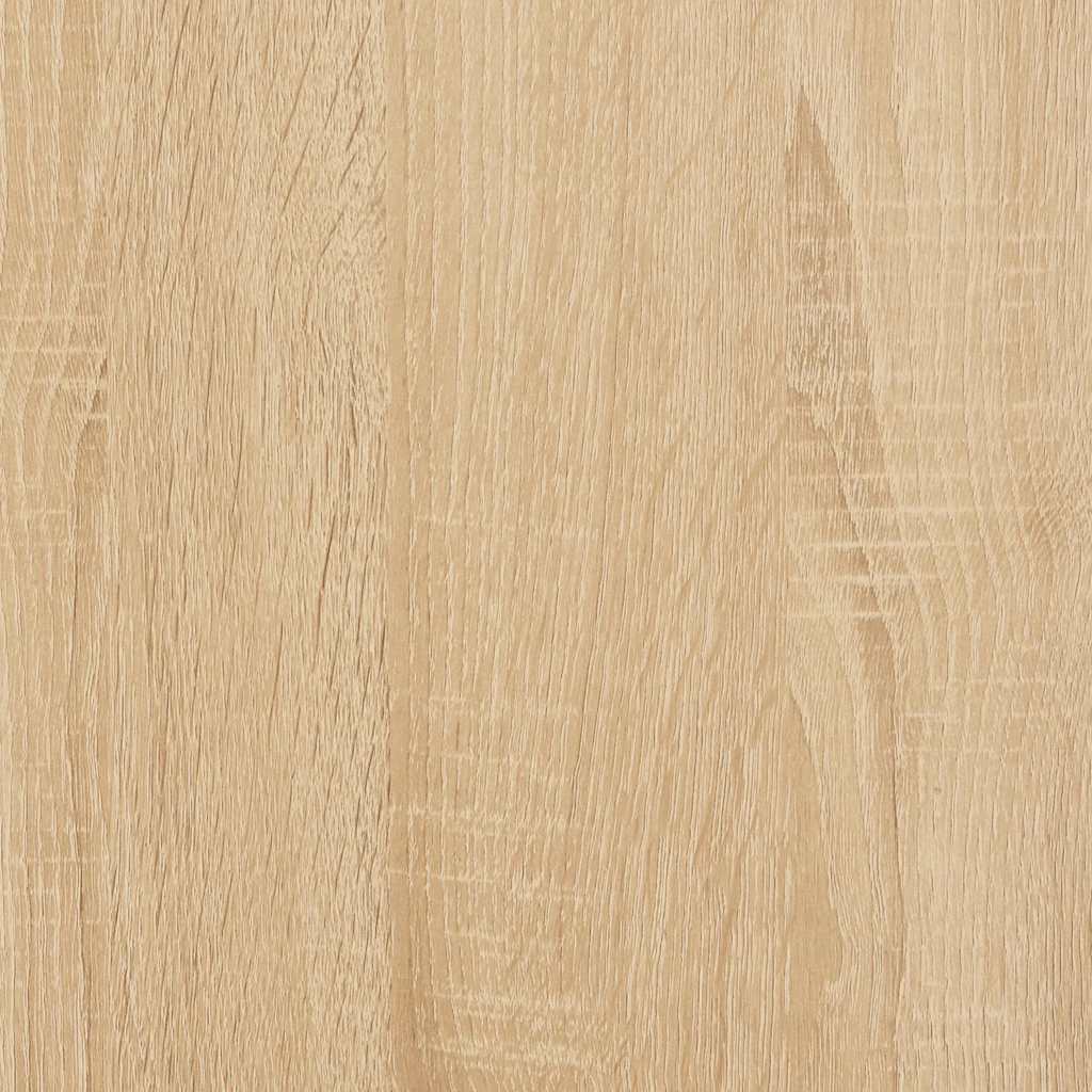 Tavolo Consolle Rovere Sonoma 75x40x75 cm Legno Agglomerato