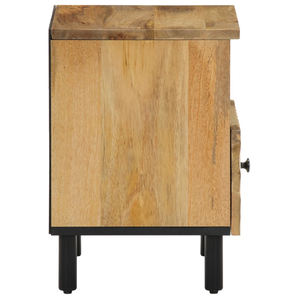 Comodino in Legno Massello di Mango