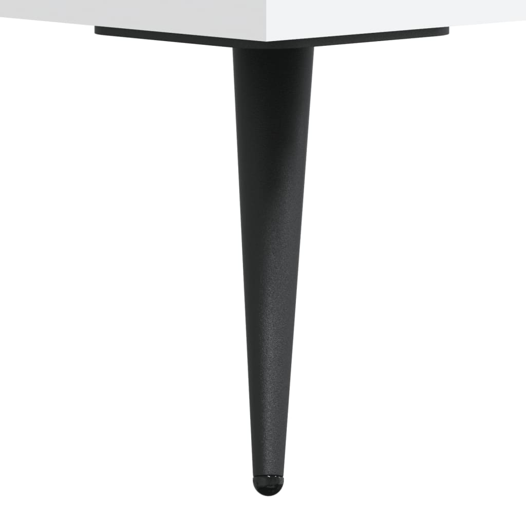Credenza Bianca 100x36x60 cm in Legno Multistrato | homemem39