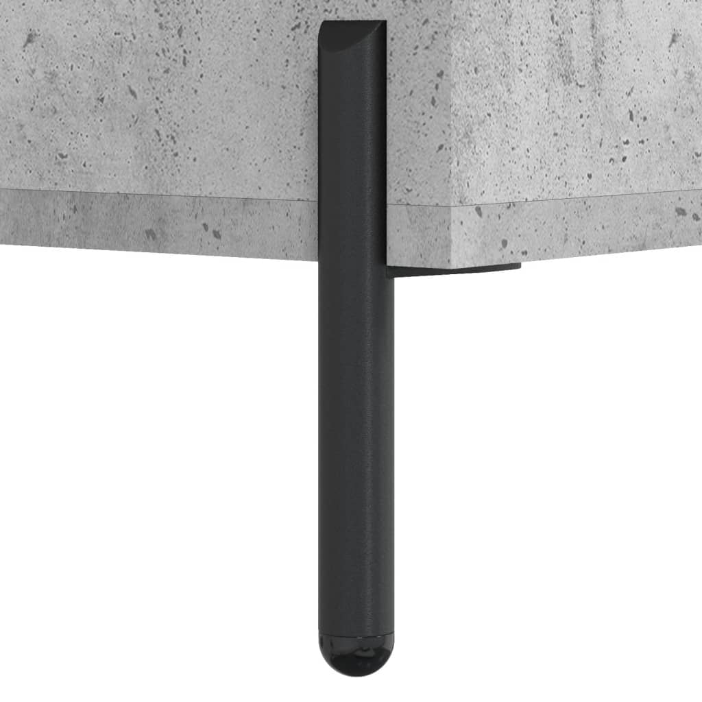 Credenza Grigio Cemento 100x36x60 cm in Legno Multistrato | homemem39