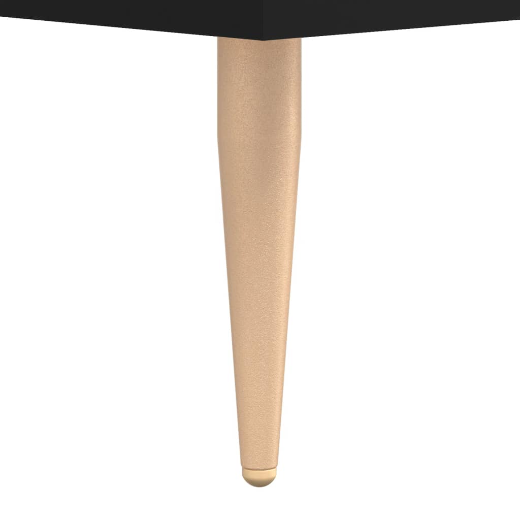 Tavolini da Salotto 2 pz Neri 50x50x40 cm in Legno Multistrato | homemem39