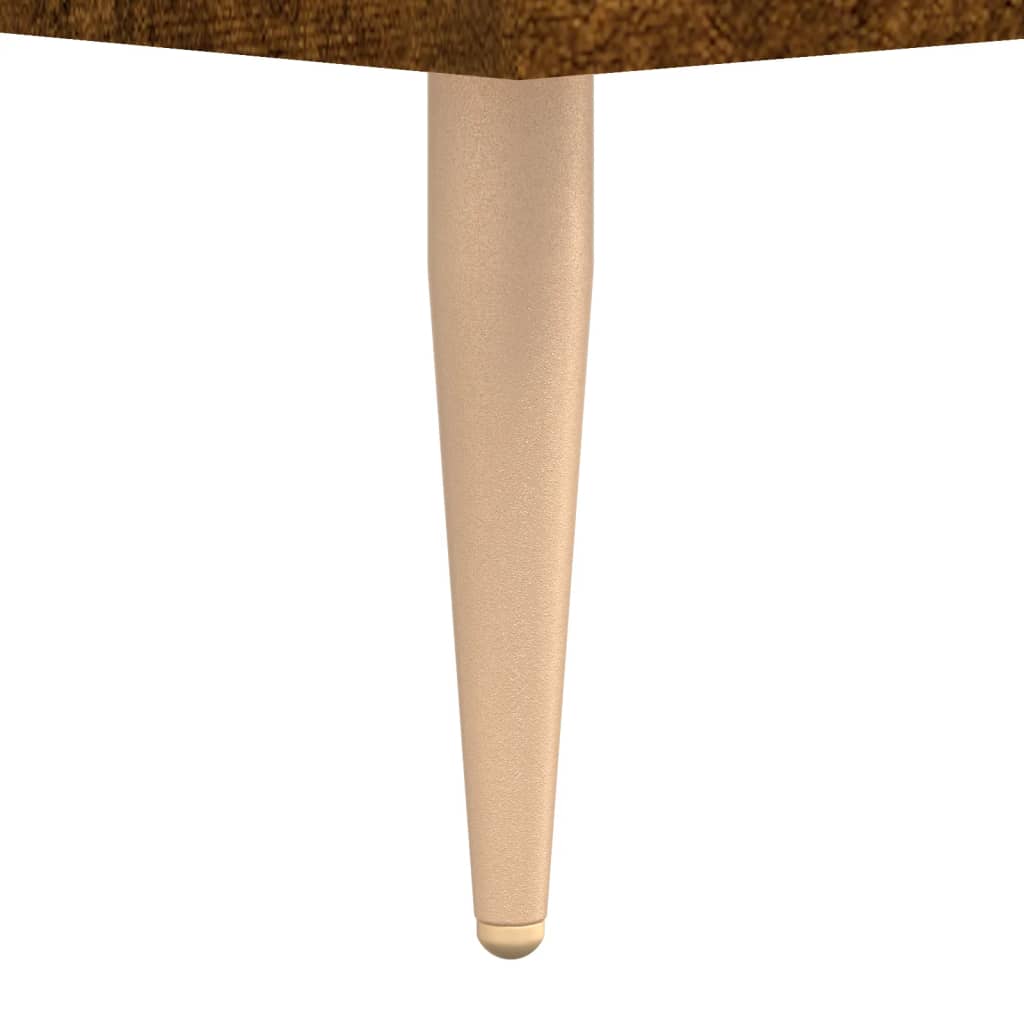 Tavolini Salotto 2 pz Rovere Fumo 50x50x40cm Legno Multistrato | homemem39