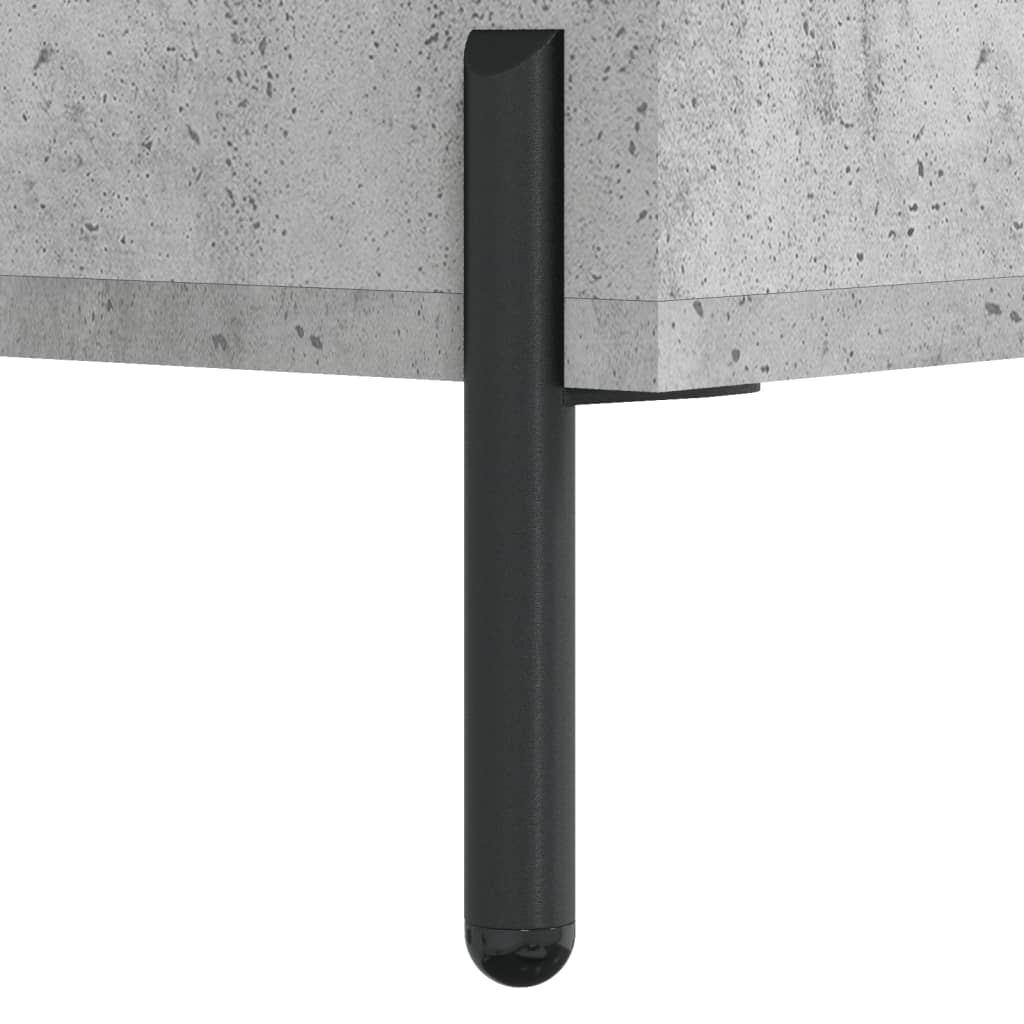 Credenza Grigio Cemento 69,5x31x115 cm in Legno Multistrato | homemem39
