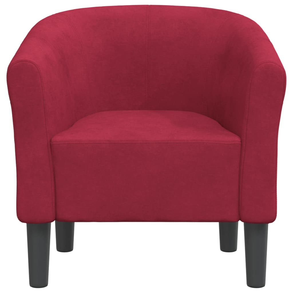 Poltrona Cabriolet Rosso Vino