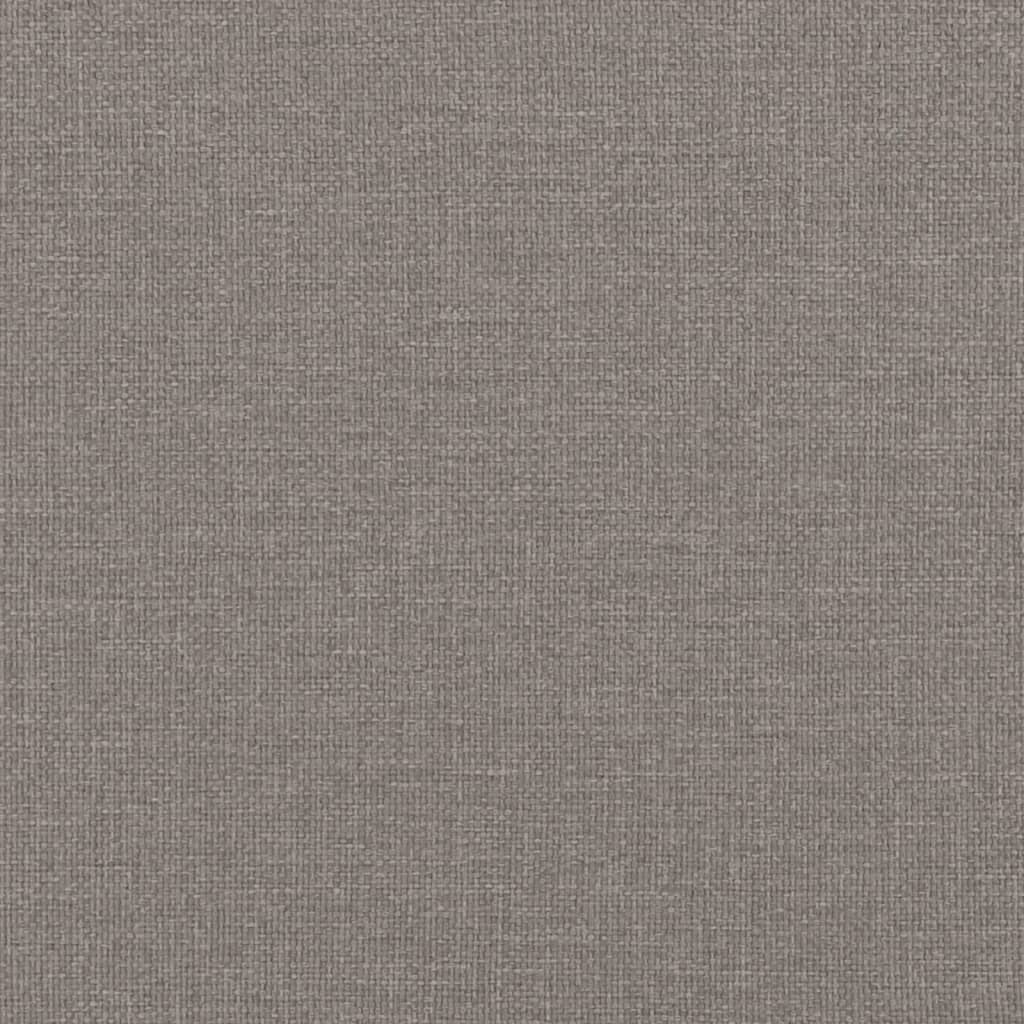 Divano Letto con Materasso Tortora 100x200 cm in Tessuto | homemem39