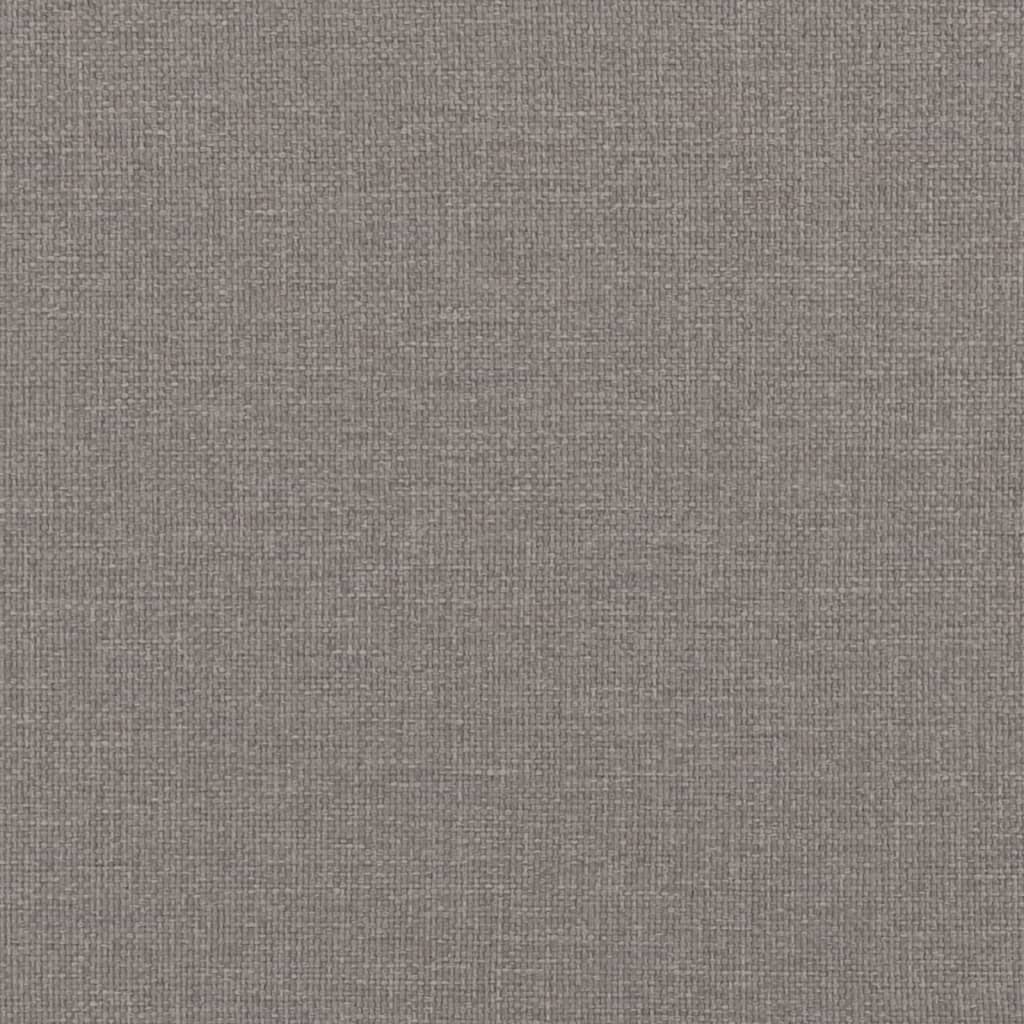 Divano Letto Estraibile con Cassetti Tortora 80x200 cm Tessuto | homemem39
