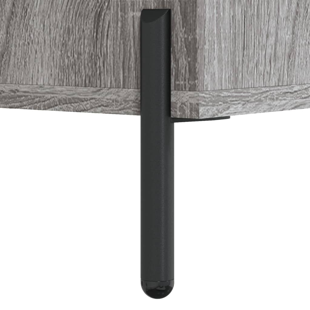 Credenza Grigio Sonoma 69,5x34x180 cm in Legno Multistrato | homemem39