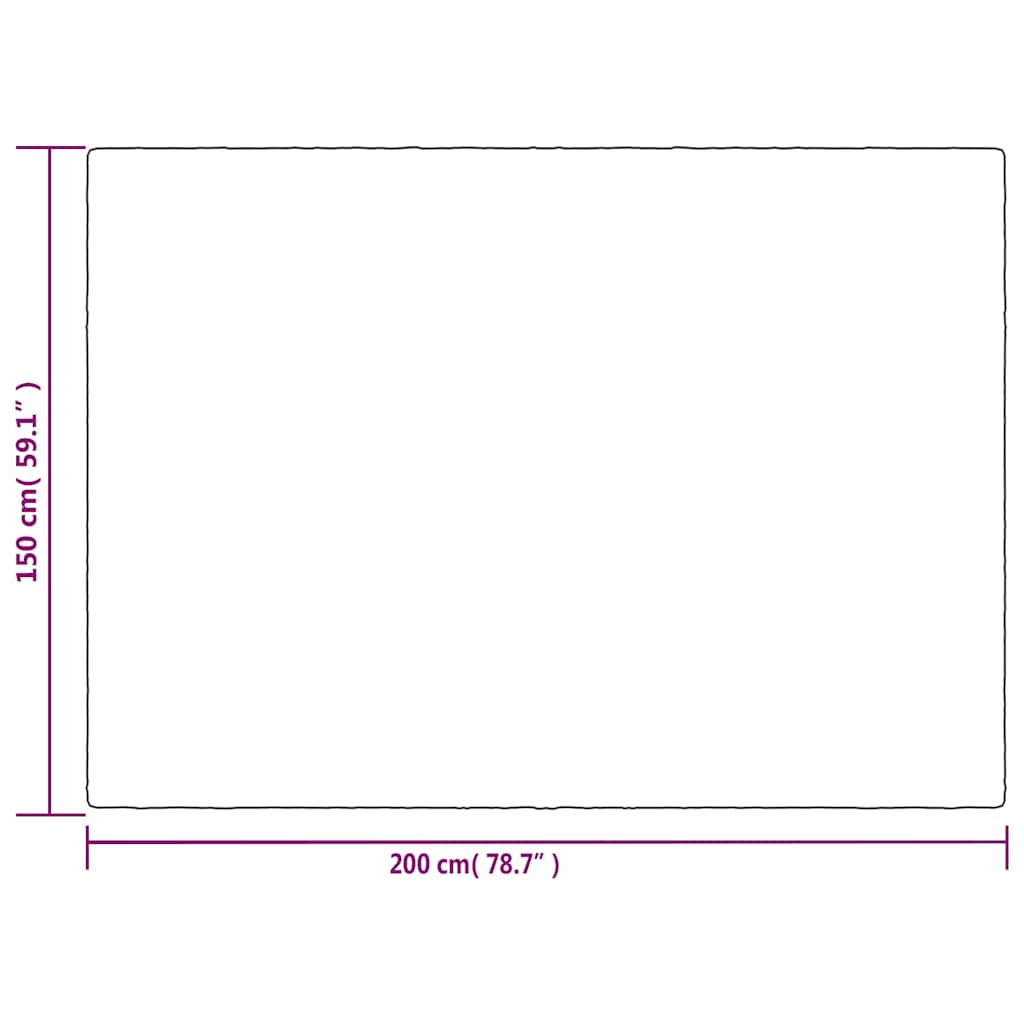 Coperta Ponderata con Copertura Grigia 150x200 cm 7 kg Tessuto | homemem39