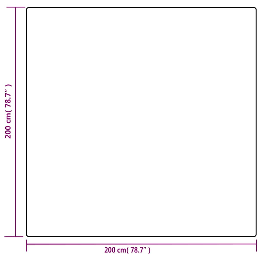 Coperta Ponderata con Copertura Grigia 200x200 cm 9 kg Tessuto | homemem39