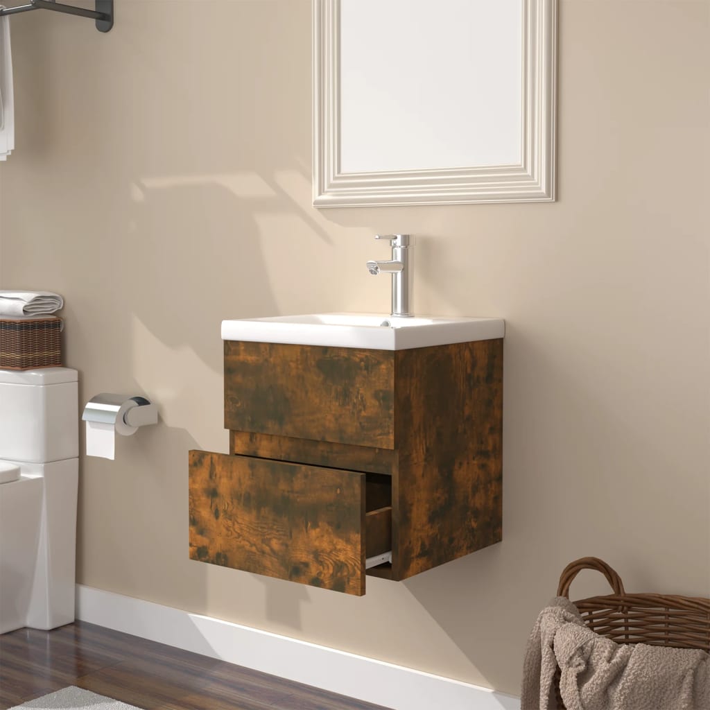 Mobile Bagno e Lavabo Integrato legno multistrato