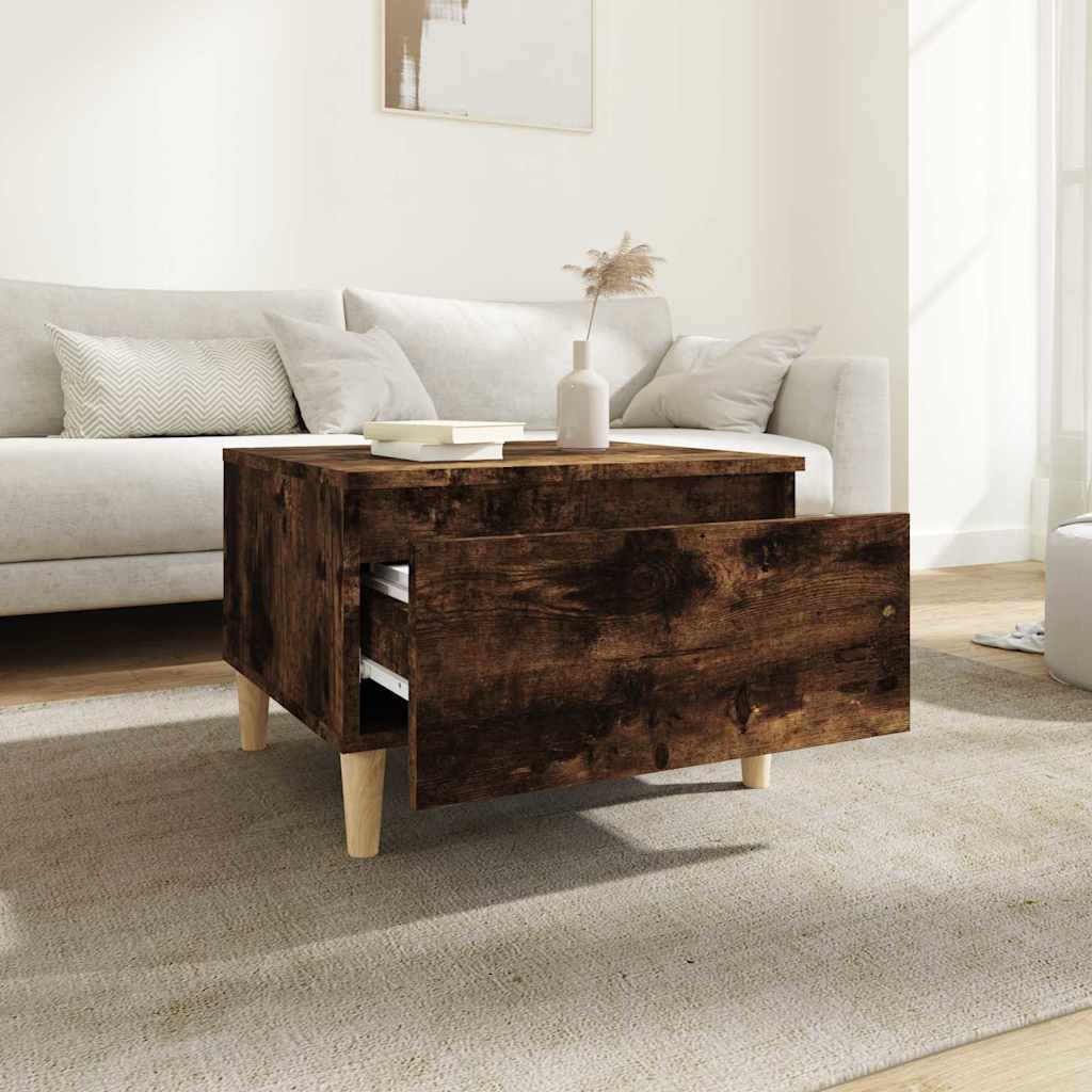 Tavolino da Salotto 50x46x35cm legno multistrato