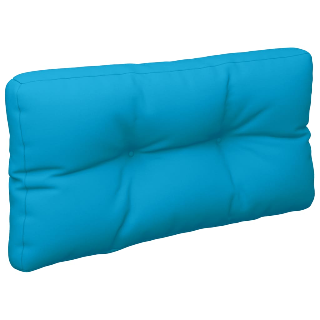 Cuscino per Pallet Blu Chiaro in Tessuto