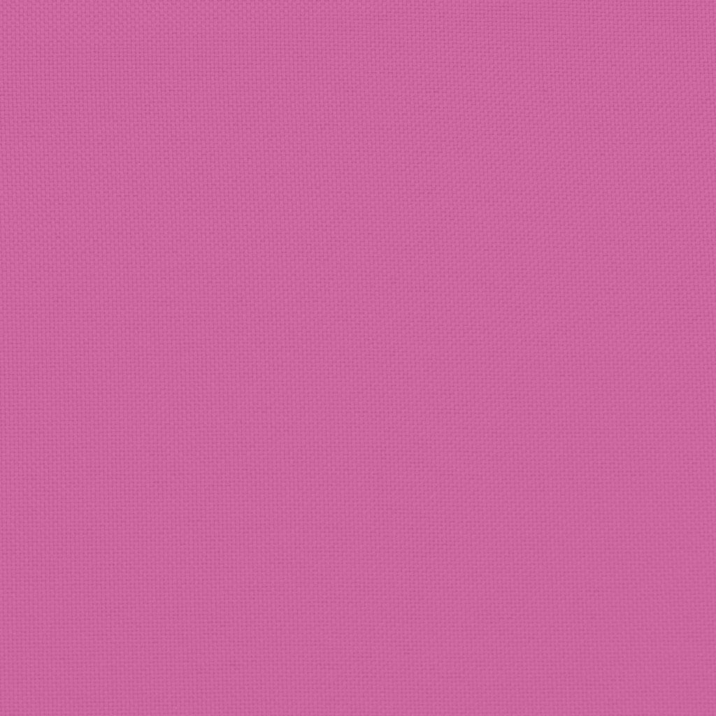 Cuscini per Sedia 6 pz Rosa 50x50x3 cm in Tessuto