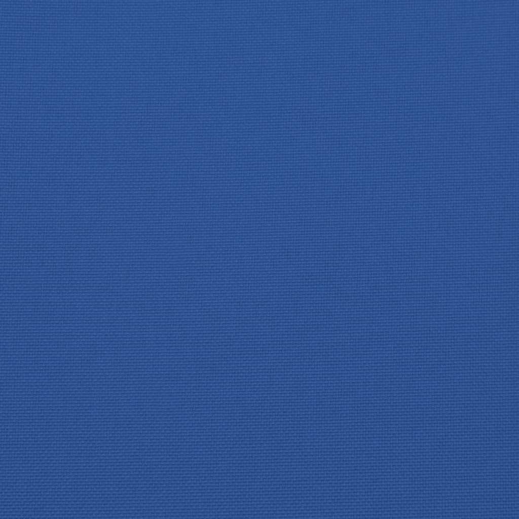 Cuscini per sedie 2 pcs Blu 58 x 77 x 4,5 cm Tessuto Oxford