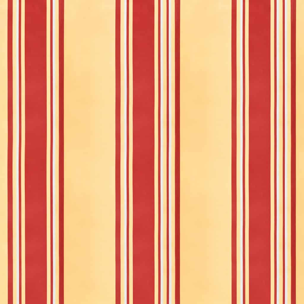 Tenda Retrattile Gialla e Bianca 3x2,5 m in Tessuto e Alluminio - homemem39