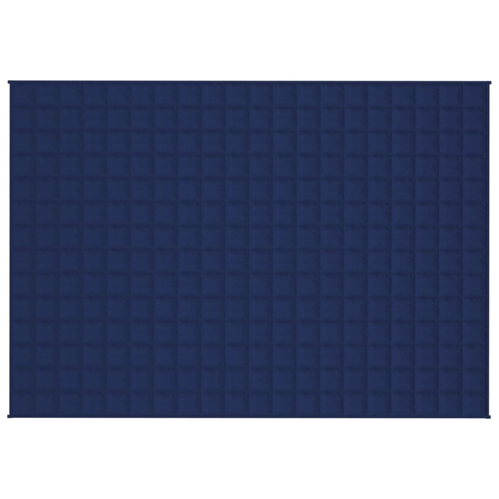 Coperta Ponderata Blu 135x200 cm 6 kg Tessuto | homemem39