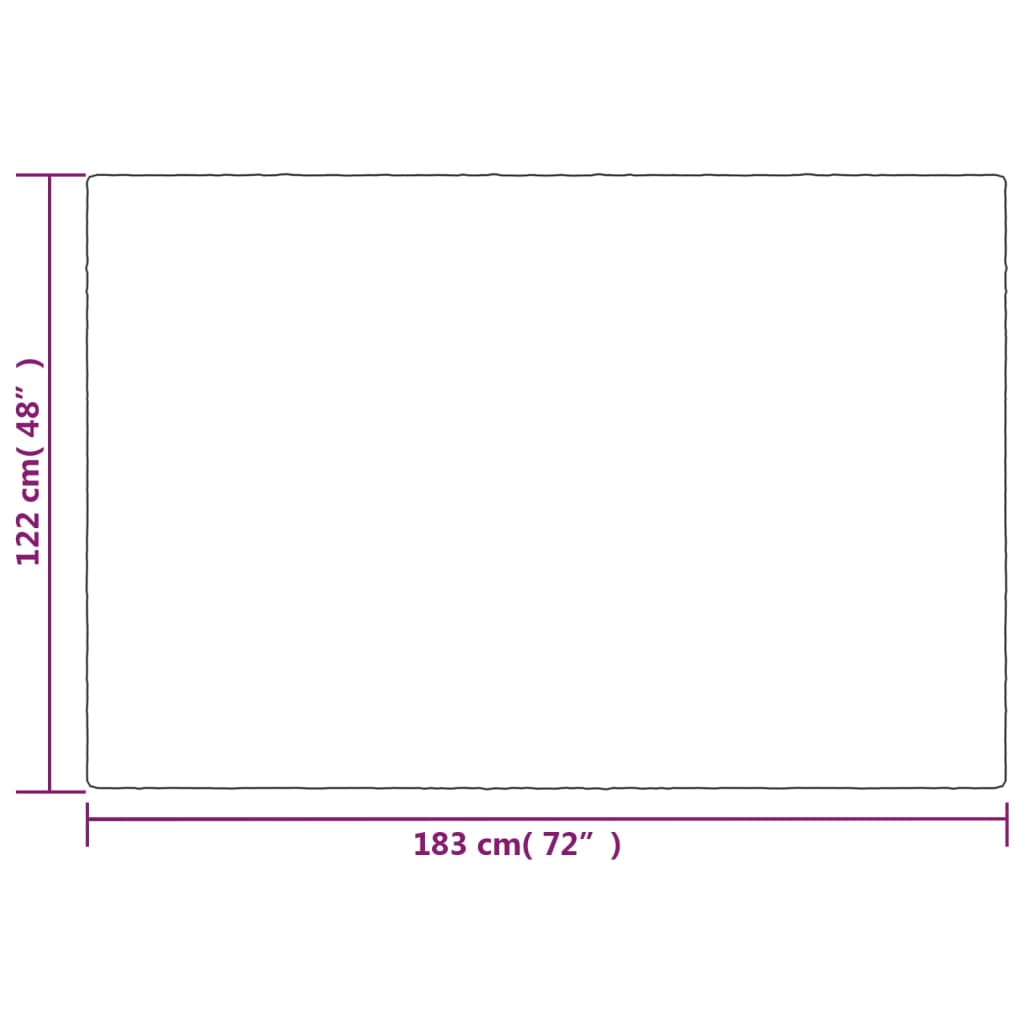 Coperta Ponderata con Copertura Grigia 122x183 cm 5 kg Tessuto | homemem39