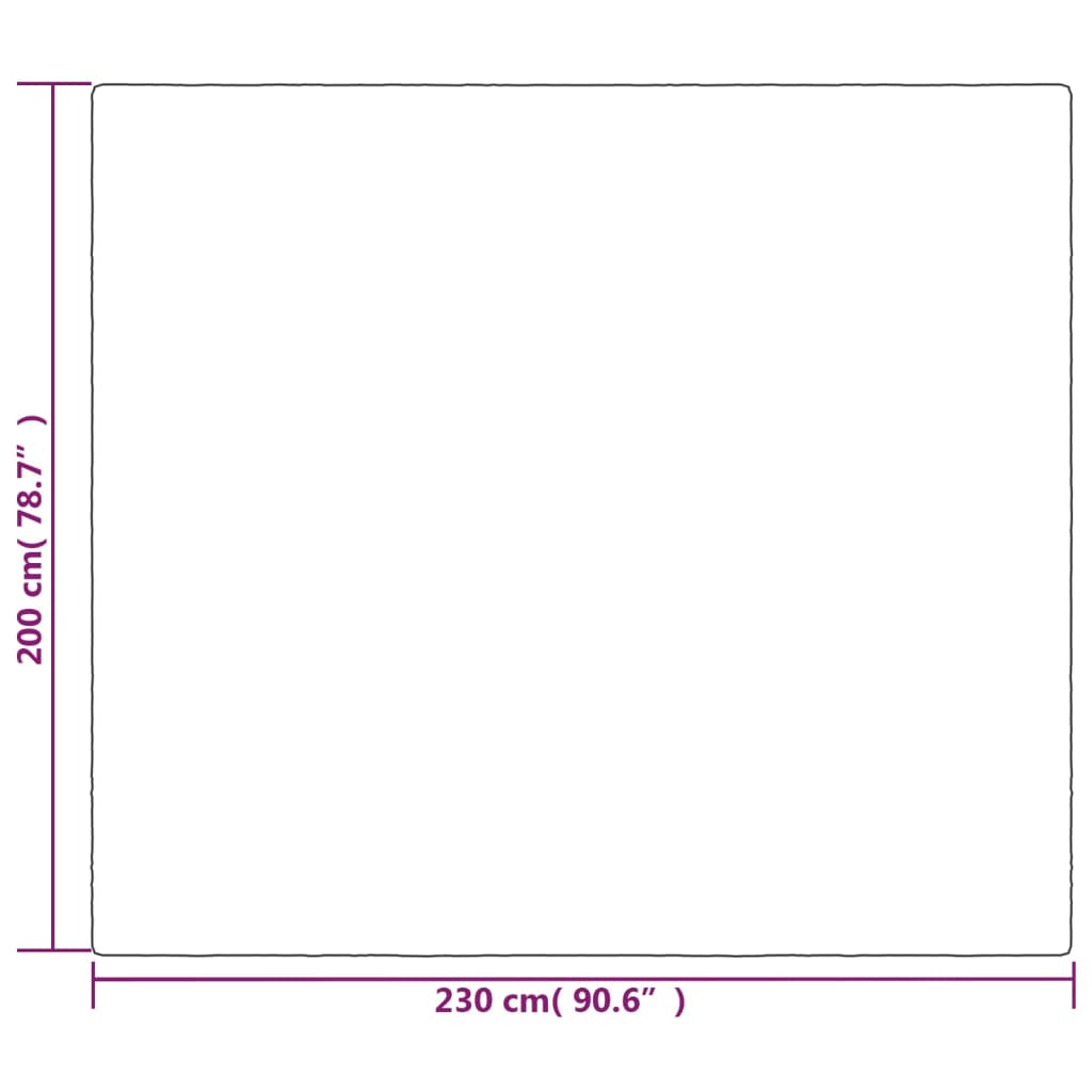 Coperta Ponderata con Copertura Grigia 200x230 cm 13 kg Tessuto | homemem39