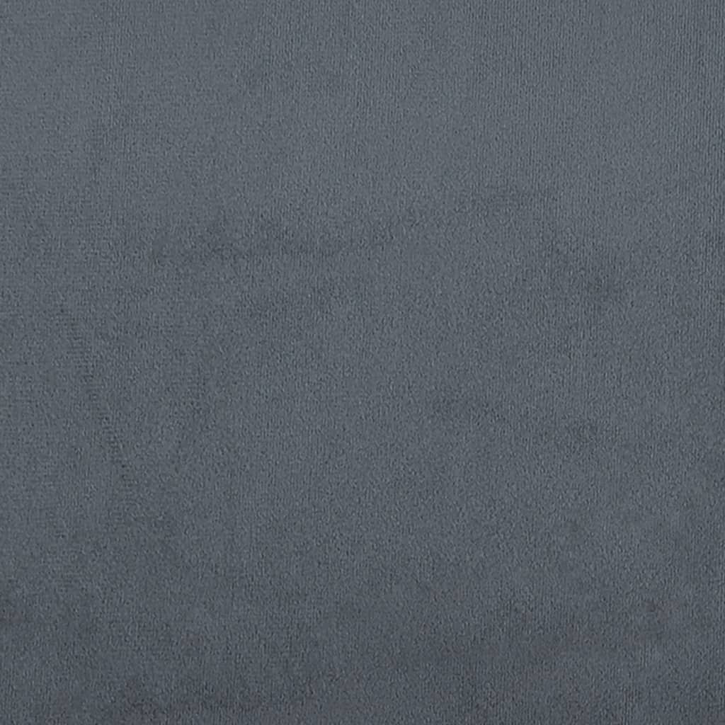Divano Letto Grigio Scuro in Velluto | homemem39