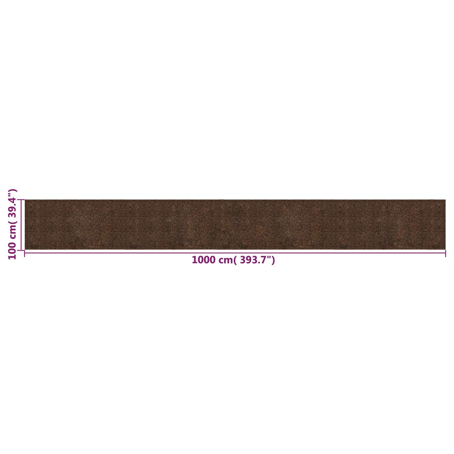 Rullo di Sughero Marrone 1000 x 100 cm Sughero e Gomma