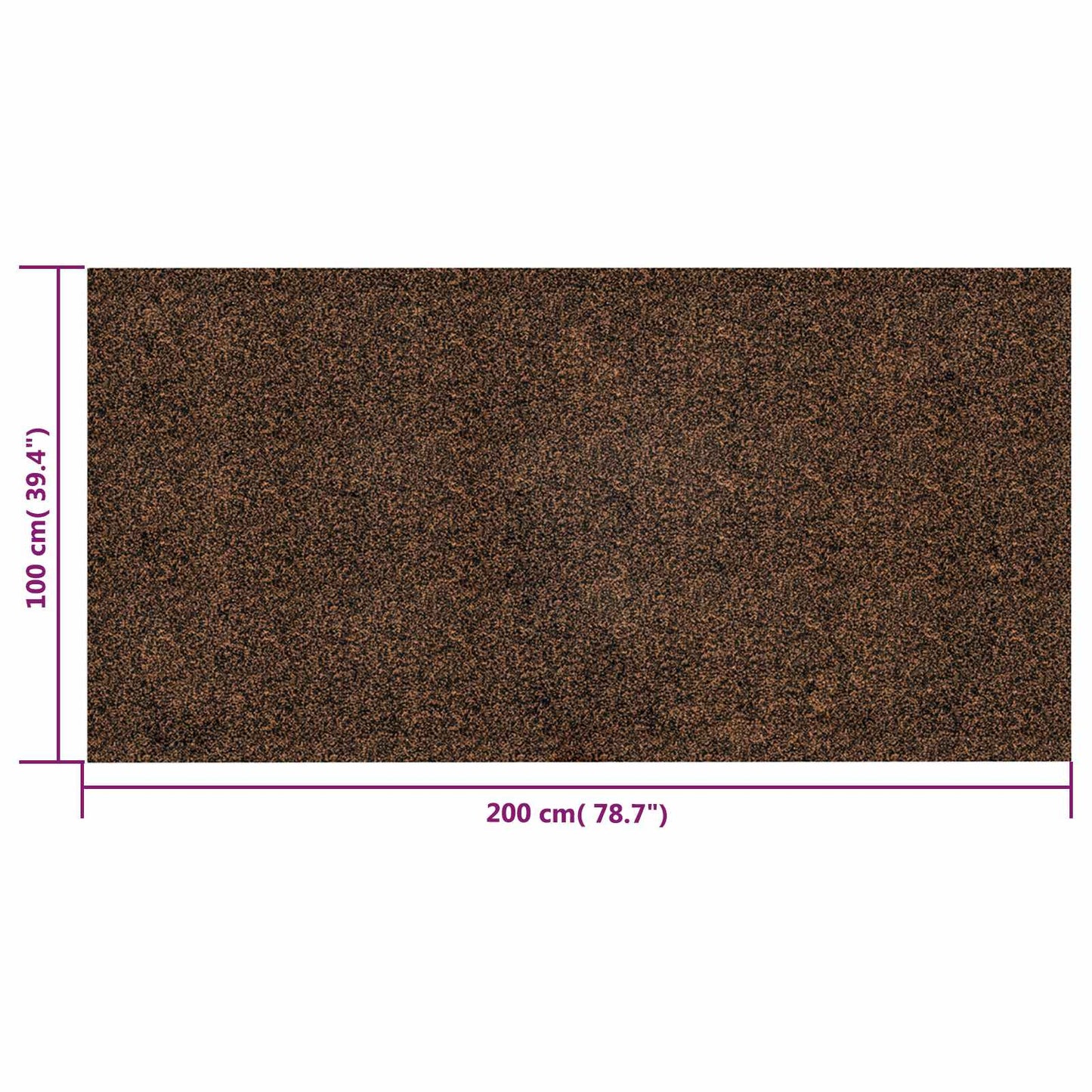 Rullo di Sughero Marrone 200 x 100 cm Sughero e Gomma